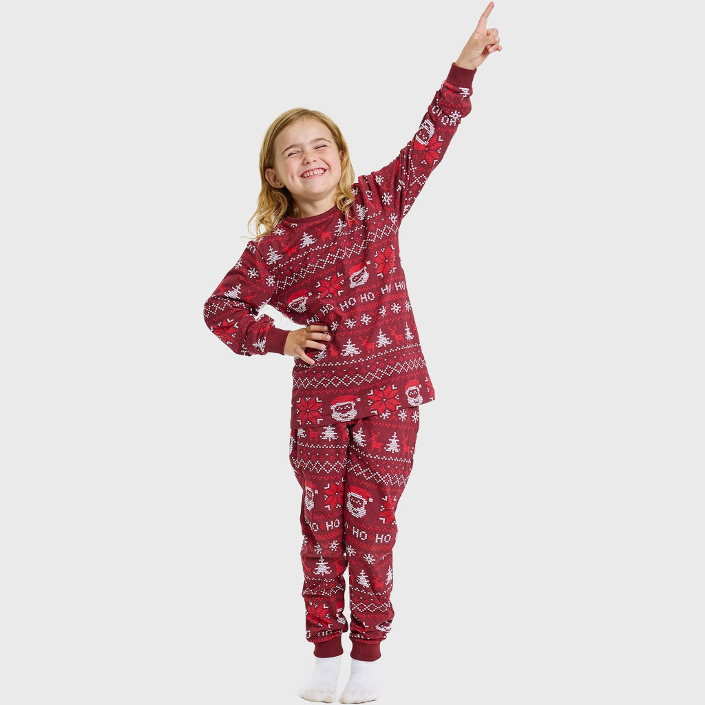 Ho ho ho christmas pyjamas - child.